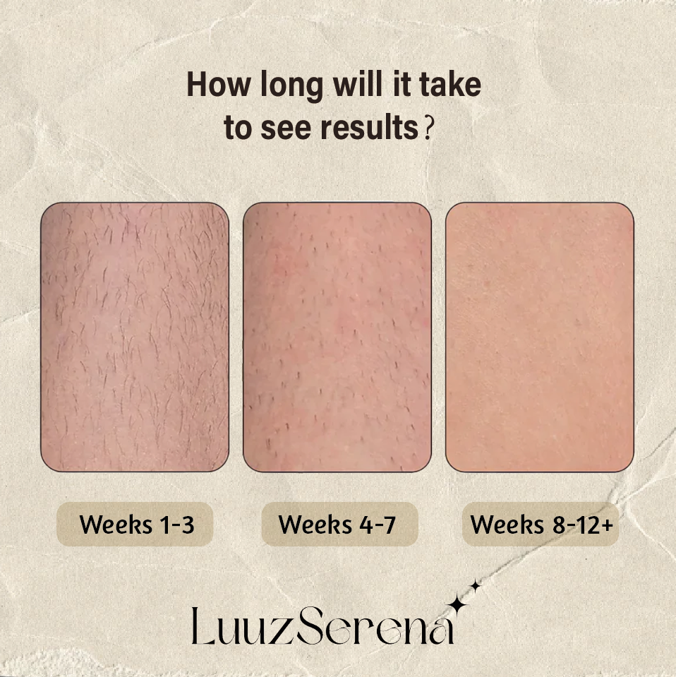 LuuzSerena IPL Soft Hair Removal Device + Conductive Gel Gift 😻