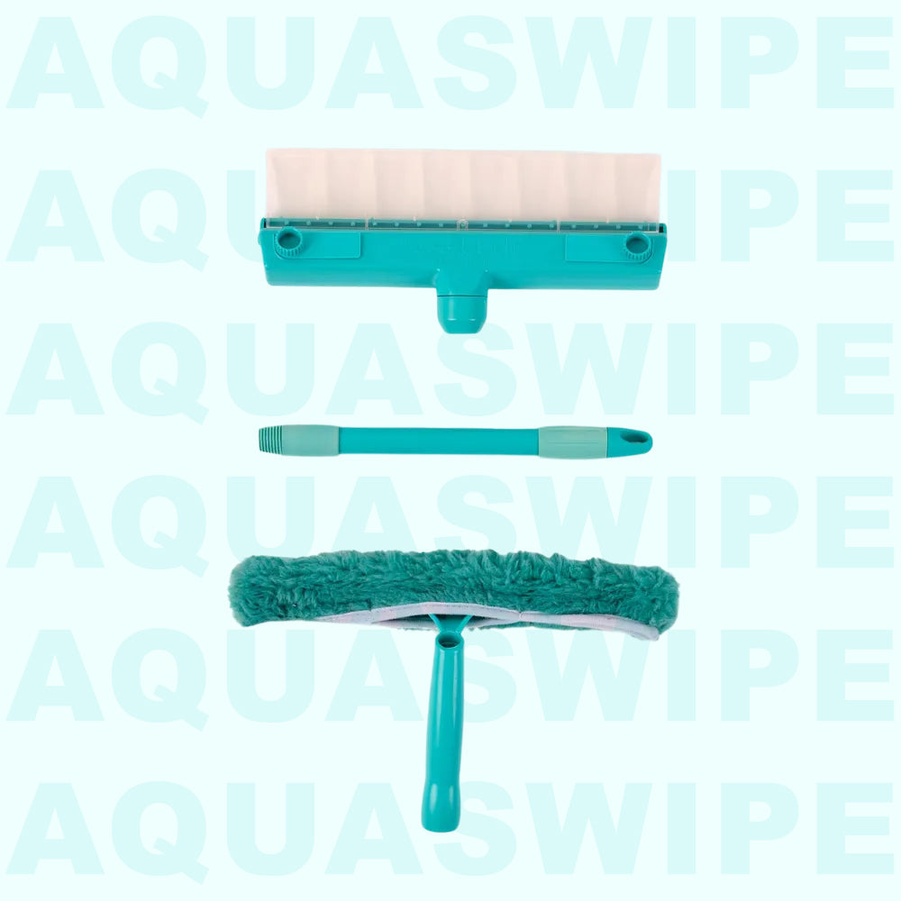 AquaSwipe™ Recyclable Silicone Window Squeegee Kit ✅