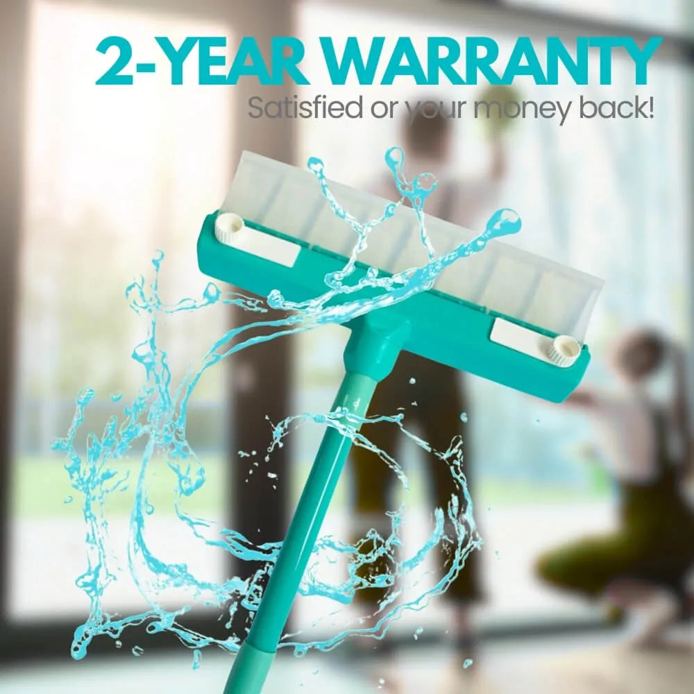 AquaSwipe™ Recyclable Silicone Window Squeegee Kit ✅